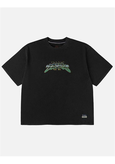 ht neon leopard printed ss tee - no wash - EVISU | T-shirt | 2ESHTM6TS1089BLKX