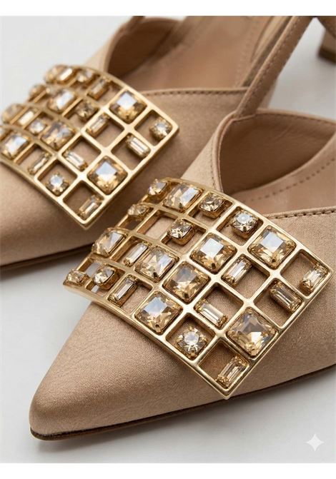 Sandalo slingback in raso Francesco Sacco | Scarpe | 7537BG