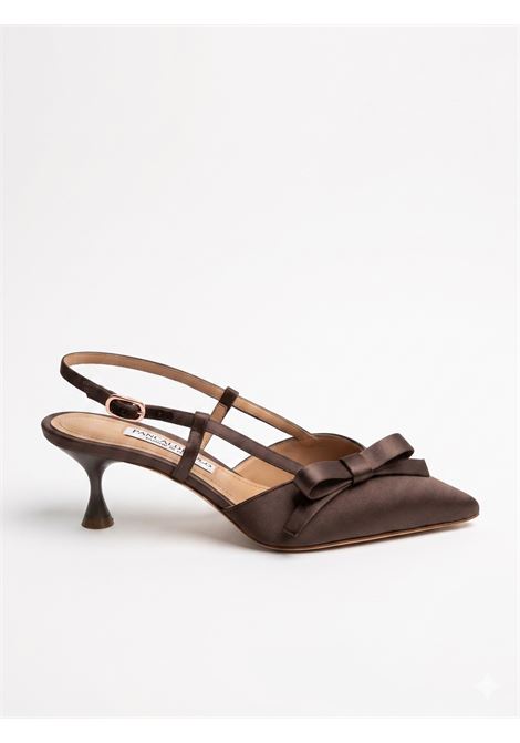 Slingback in satin Francesco Sacco | Slingback e mules | 7561ACC