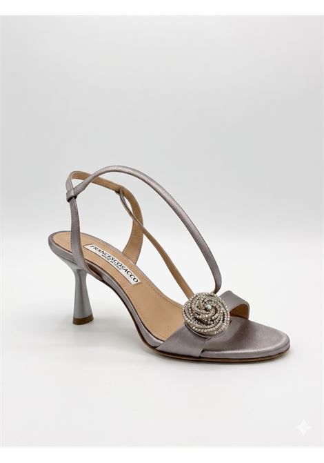 Sandalo in satin Francesco Sacco | Slingback e mules | 7635RASO091