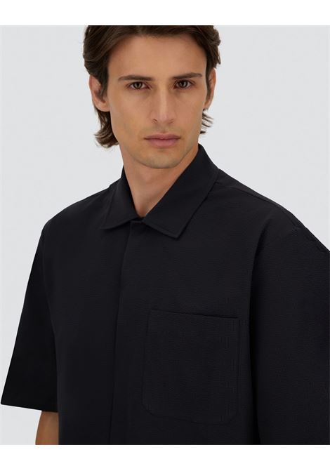 Camicia in seersucker Herno | Camicia | CM000012U-126849200