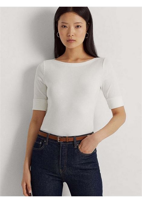 Maglietta cotone stretch LAUREN Ralph Lauren | Maglia | 200654963007