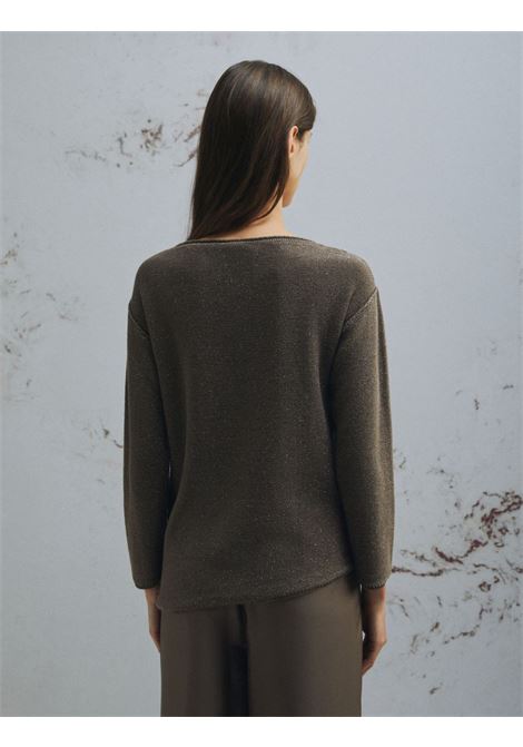 Maglia di cotone e lurex Marella Monochrome | Maglia | MLMVASTO001