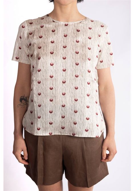 Blusa a maniche corte Max Mara MM | Camicie e Bluse | MMLOLTRE002