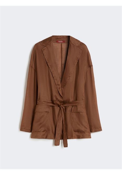 Giacca in tela ramié Max Mara Studio | Casacca | MSTFATTO062