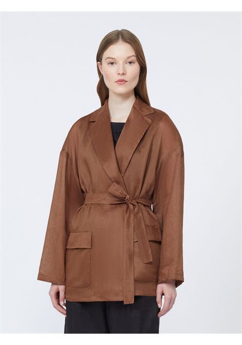 Giacca in tela ramié Max Mara Studio | Casacca | MSTFATTO062