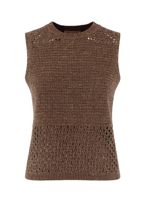 Top in crochet MC2 Saint Barth | Top | AIE000100500L
