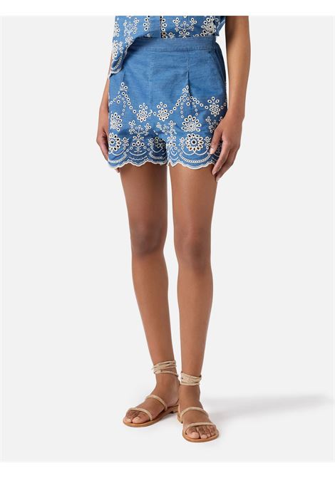 Shorts in cotone MC2 Saint Barth | Shorts | AMN000100473L