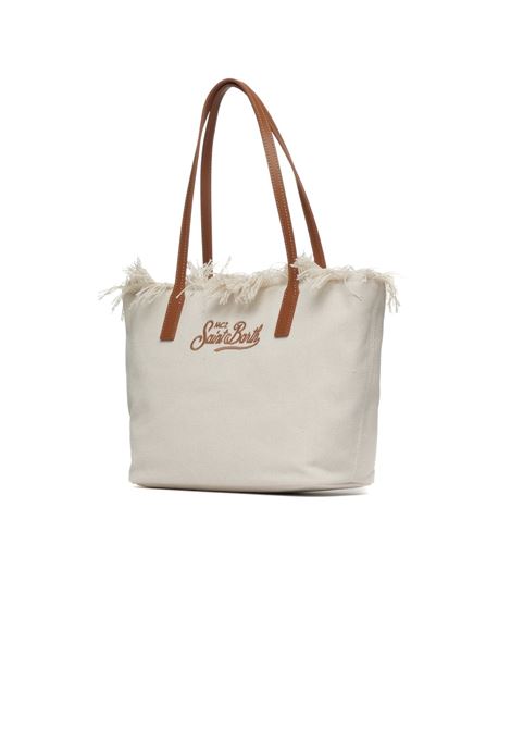 city bag mid fringe MC2 Saint Barth | Borsa tote | CBMF000100302L