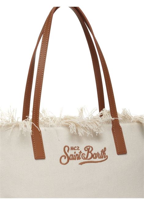 city bag mid fringe MC2 Saint Barth | Borsa tote | CBMF000100302L