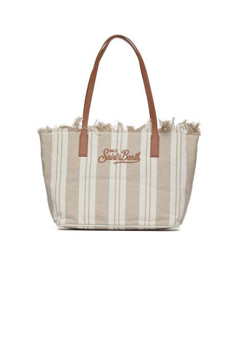 city bag mid fringe MC2 Saint Barth | Borsa tote | CBMF000100589L