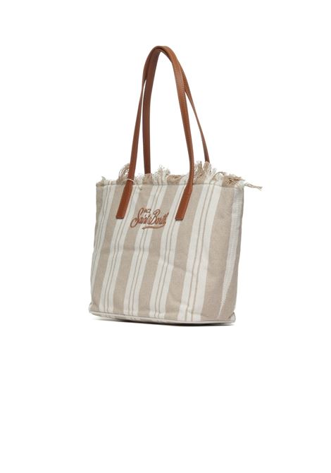 city bag mid fringe MC2 Saint Barth | Borsa tote | CBMF000100589L