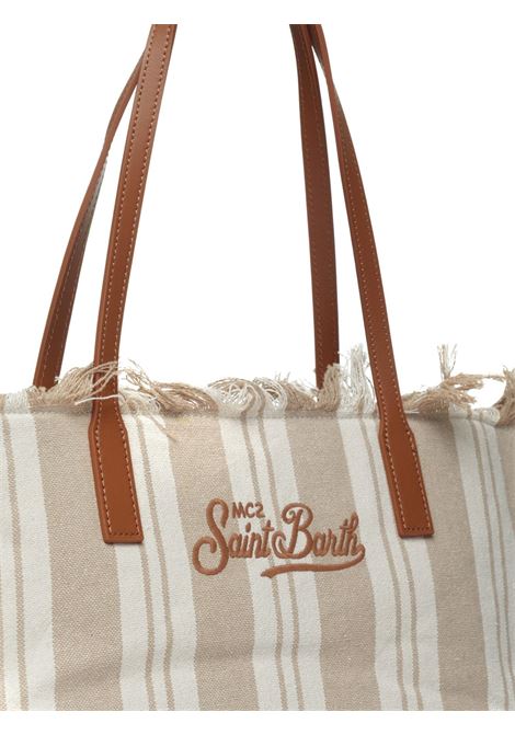 city bag mid fringe MC2 Saint Barth | Borsa tote | CBMF000100589L