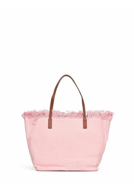 city bag mid fringe MC2 Saint Barth | Borsa tote | CBMF000101743L