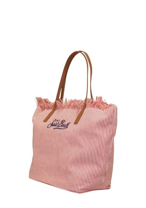city bag mid fringe MC2 Saint Barth | Borsa tote | CBMF000101771L