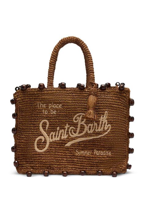 colette raffia hand bag with strap MC2 Saint Barth | COL001309044L