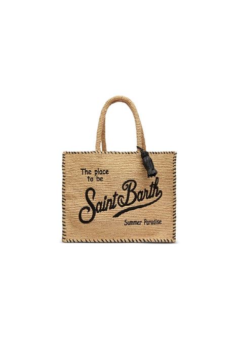 colette raffia hand bag with strap MC2 Saint Barth | COL001309045L