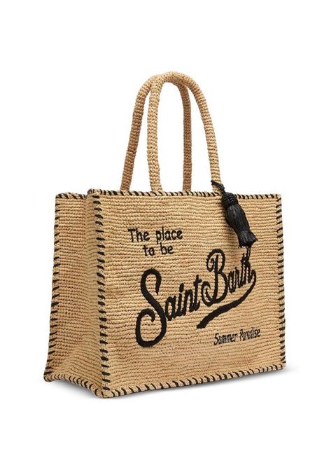 colette raffia hand bag with strap MC2 Saint Barth | Borsa tote | COL001309045L