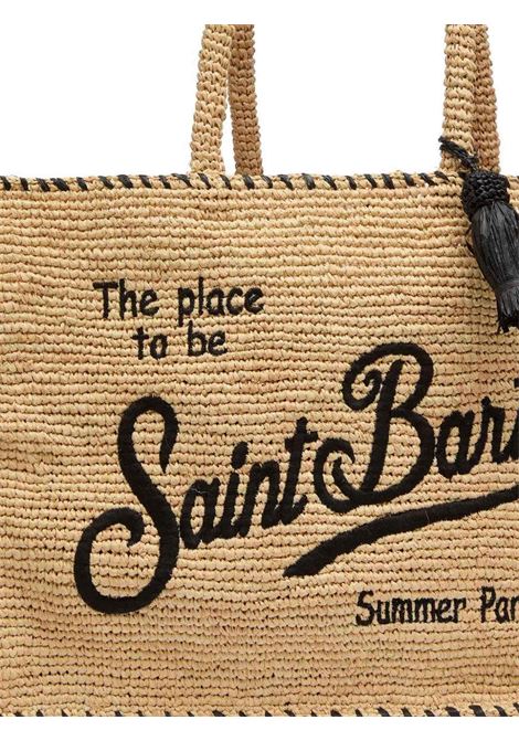 colette raffia hand bag with strap MC2 Saint Barth | Borsa tote | COL001309045L