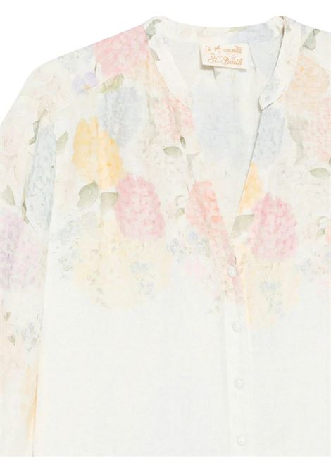 Camicia effetto lino MC2 Saint Barth | Camicia | LIO000101889L