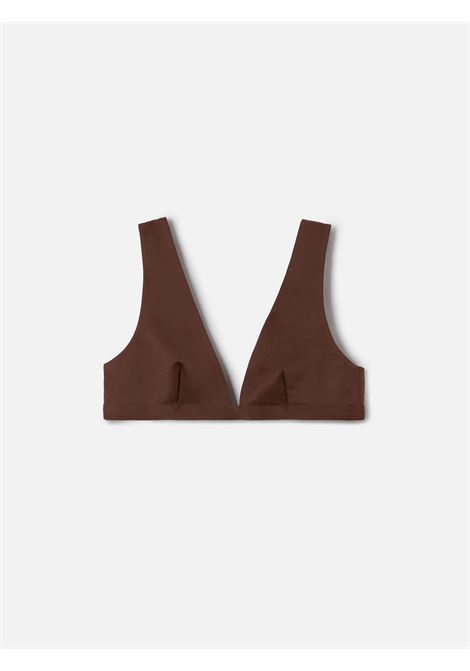 ofelia heatsealed woman v-neckline top MC2 Saint Barth | Costume | OFE00100019L