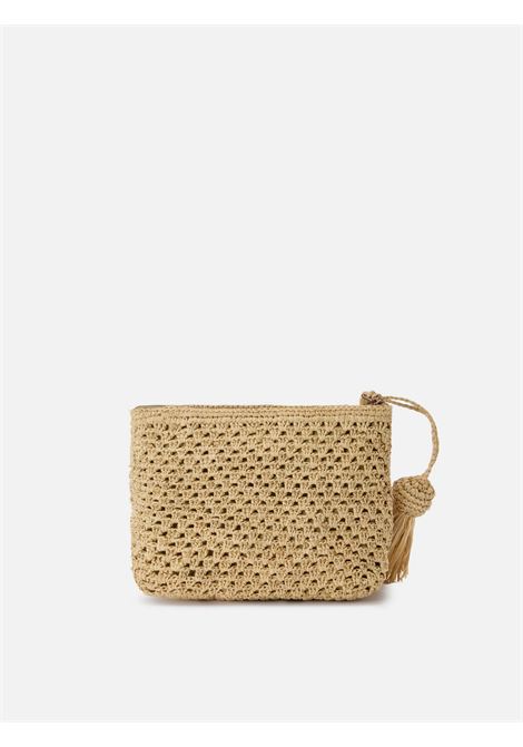 raffia pouch MC2 Saint Barth | Pochette | RAFP00100878L