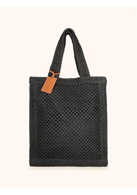 Borsa in rafia Me Fui | Borsa tote | SW0050BK