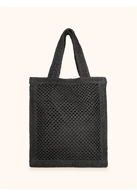 Borsa in rafia Me Fui | Borsa tote | SW0050BK