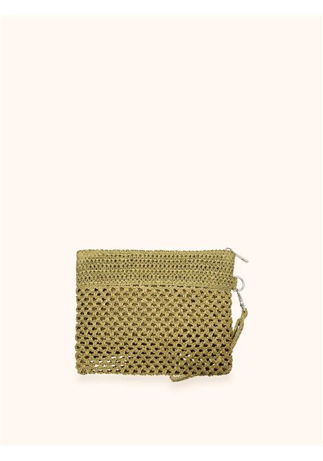 Pochette in rafia Me Fui | Pochette | SW0055GN