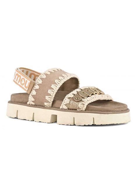 bio sandal suede&leather Mou | Sandali | SW461001CVTLBRZ