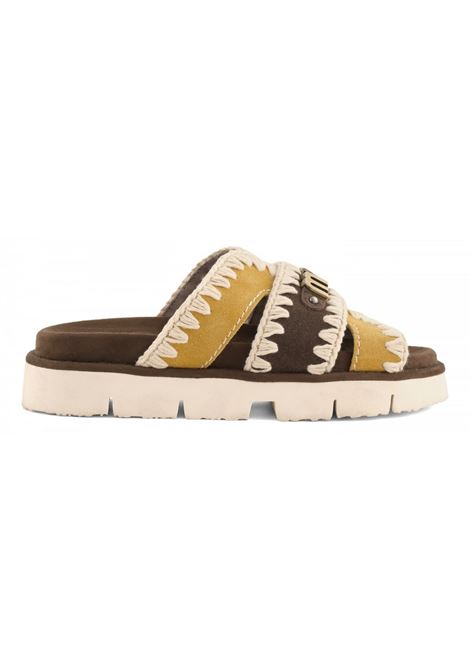 bio sandal bicolor Mou | Sandali | SW461014ADPBRO