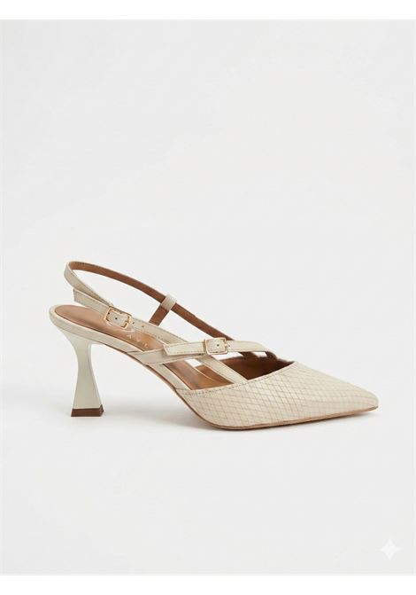 Slingback a punta chiusa Ovyè | Slingback e mules | AMR1334INTMILK