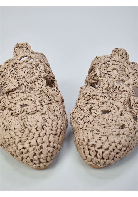 Mules in raffia Ovyè | Slingback e mules | SF251428VU