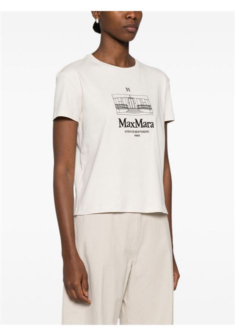 T-shirt in puro cotone S Max Mara | T-shirt | SMMBELLA001