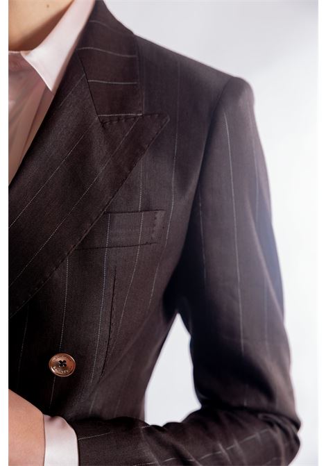 Tailleur gessato Tagliatore | Abito | T-PARIGI10BADEM989