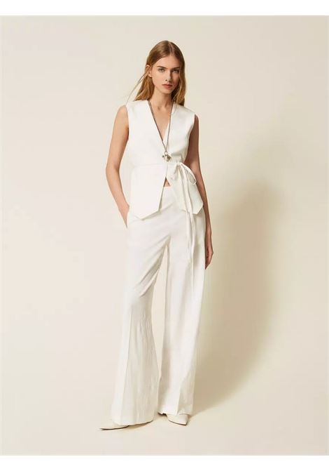 Pantaloni ricamati Twinset | Pantalone | 261TE202300381