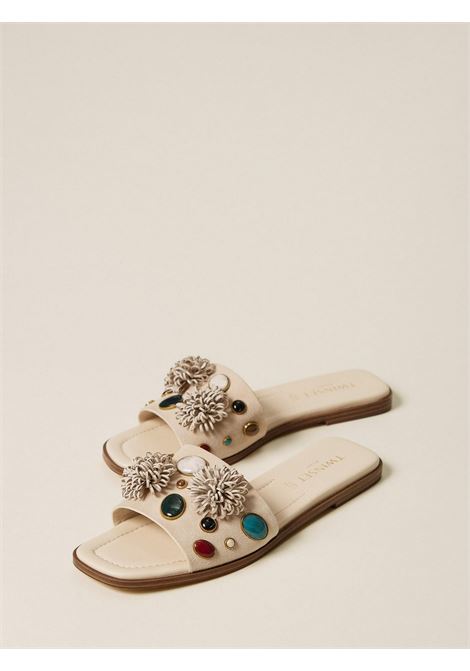 Sandali flat Twinset | Ciabatta | 261TGT06200059