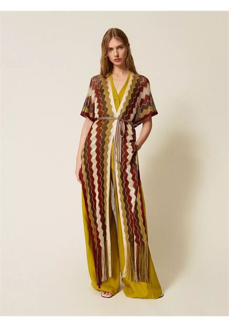 Caftano lungo Twinset | Poncho | 261TO525013519