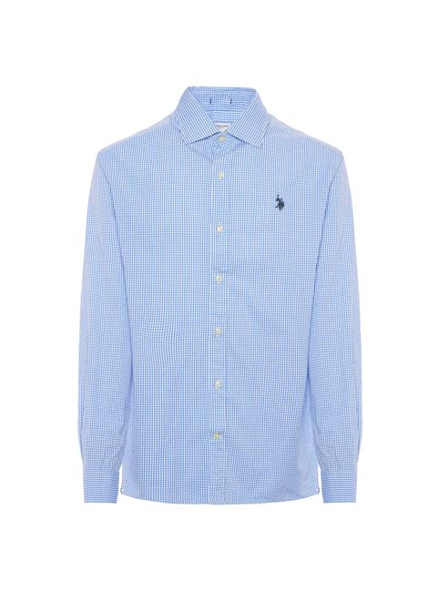Camicia in cotone popeline U.S. Polo Assn. | Camicia | US43104005-RONN803