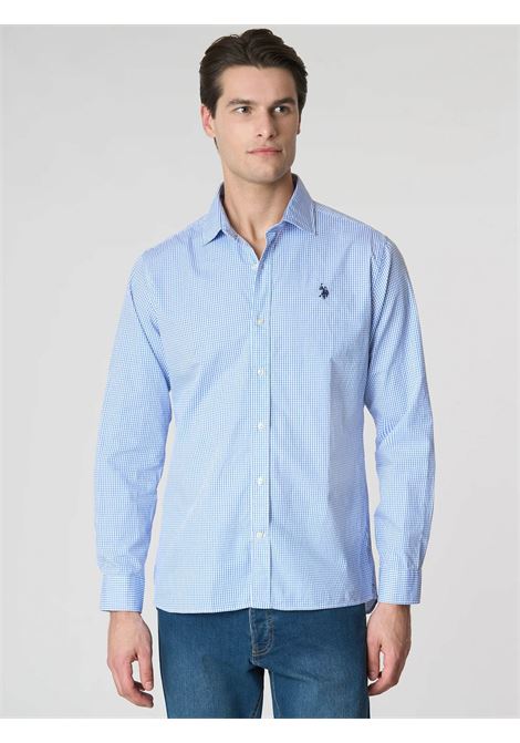 Camicia in cotone popeline U.S. Polo Assn. | Camicia | US43104005-RONN803