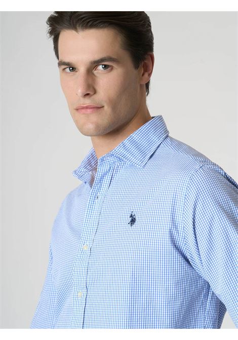 Camicia in cotone popeline U.S. Polo Assn. | Camicia | US43104005-RONN803