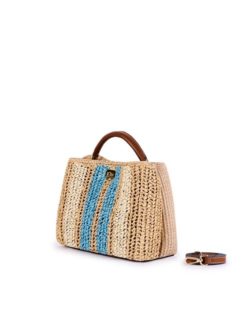 Borsa in rafia crochet ViaMailBag | Borsa tote | ALMA-STREACKA03
