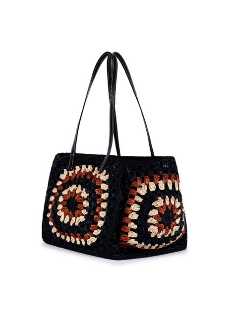 Borsa in rafia crochet ViaMailBag | Borsa tote | AURA-HEATH02