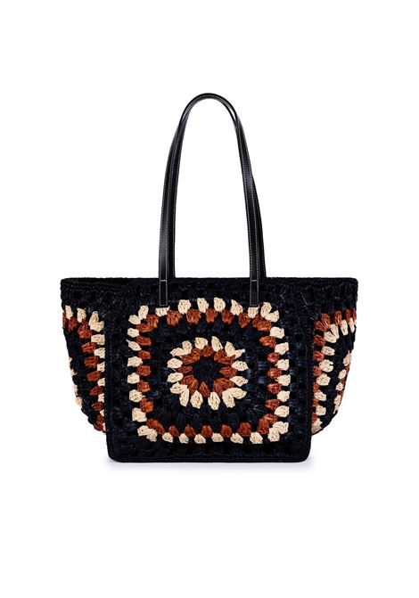 Borsa in rafia crochet ViaMailBag | Borsa tote | AURA-HEATH02