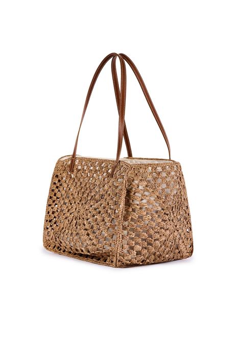 Borsa in rafia crochet ViaMailBag | Borsa tote | AURA-HEATH03