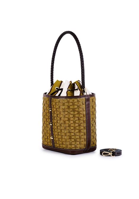 Secchiello in rafia ViaMailBag | Borsa a secchiello | BOUQUET-RATI02