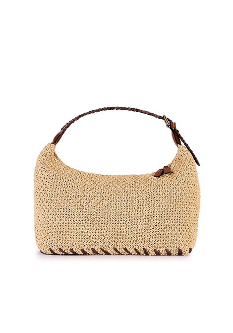 Borsa in rafia ViaMailBag | Borsa mini | ELLEN-KNITC01