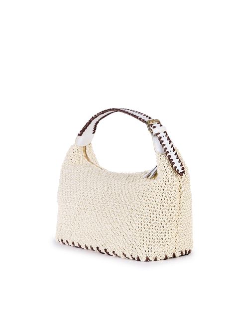 Borsa in rafia ViaMailBag | Borsa mini | ELLEN-KNITC03