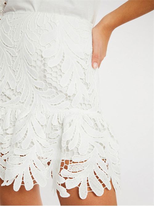 Gonna corta in pizzo JANE MORGAN DE TOI | JANEOFF WHITE