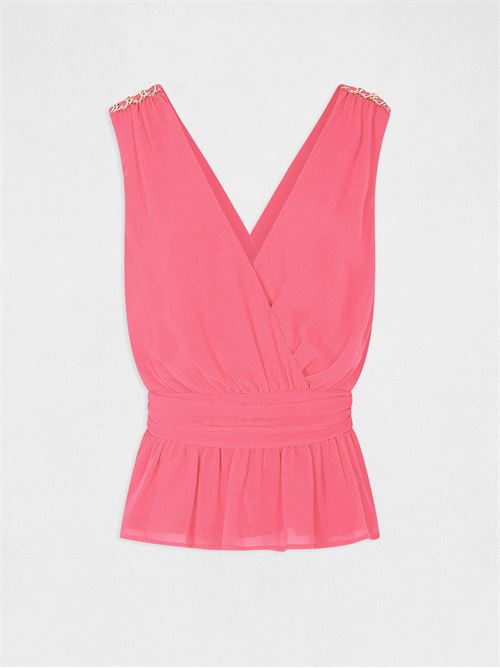 Blusa smanicata OPONS MORGAN DE TOI | OPONSROSE FLUO